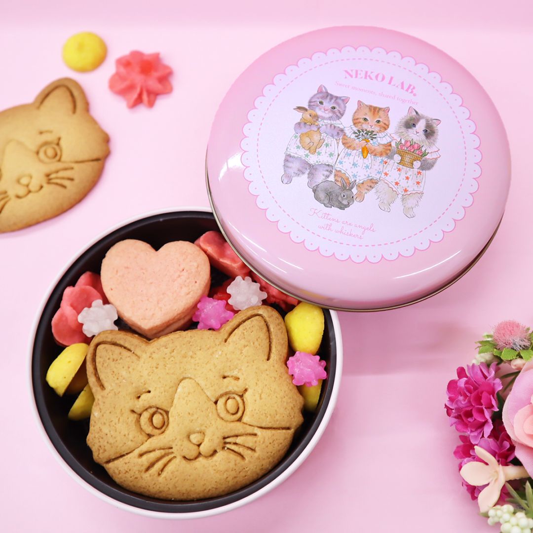 こねこクッキー缶