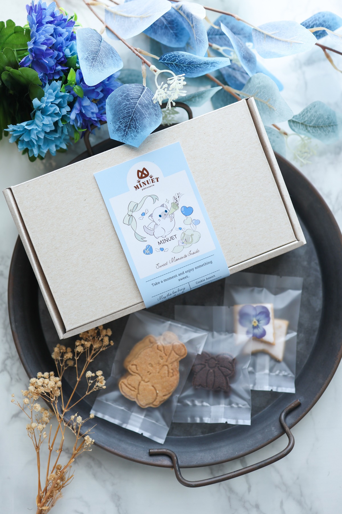 キューピッド猫ちゃんのクッキー詰め合わせBOX